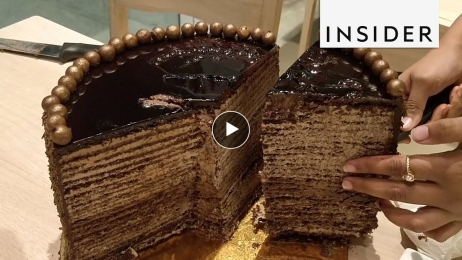 Could You Eat A 3-Pound Slice Of Cake In 10 Minutes?