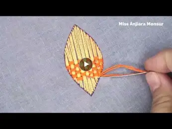 On cloth Hand embroidery designs variation by Miss Anjiara Monsur: Hand Embroidery