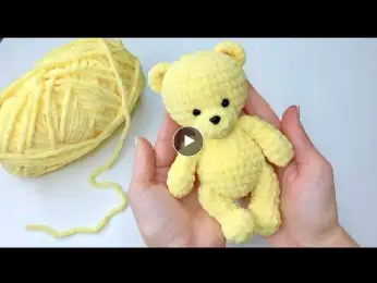 Crochet bear ONE HOUR 6