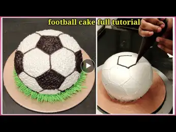 football cake | 1kg football cake design | football theme cake | football birthday cake | football