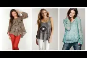 Adorable Beautiful Trendy Fashion Gorgeous Crochet Knitting Pattern Of Top Blouses Design