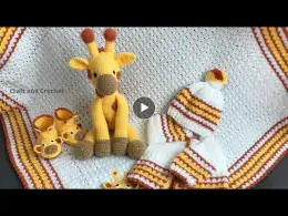 Easy crochet baby blanket/craft & crochet blanket pattern 1602