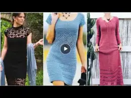 Top 30 Crochet Dresses Designs For Women's | Fashionable New Dresses For Ladies