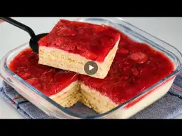 This is the best thing I've ever eaten! New dessert in 5 minutes, no oven, no gelatin!