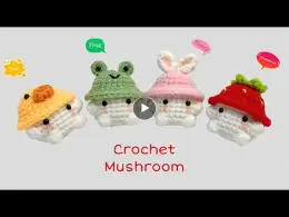 Crochet Baby Mushroom 
