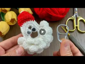 AWESOME DESIGN (Making Knit Christmas Accessories from Recycling)
