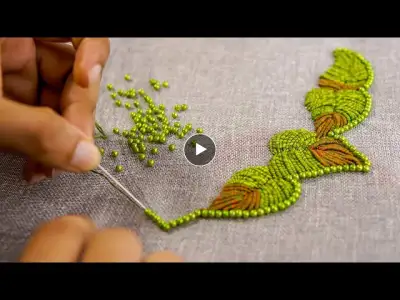 Hand Embroidery Design for Neckline: Best of DIY Dress Ideas by HandiWorks